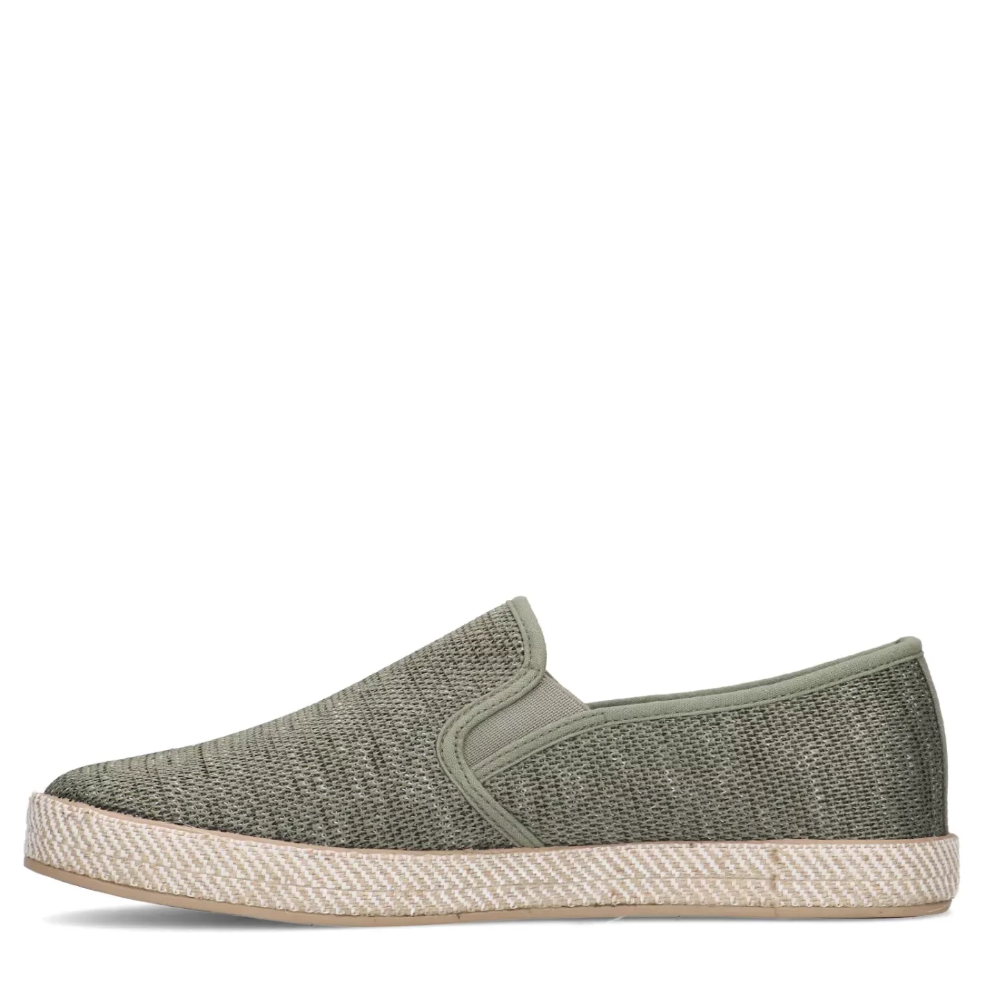 Mocassins En Toile Avec Semelle En Corde Tressee - Vert<Sacha New