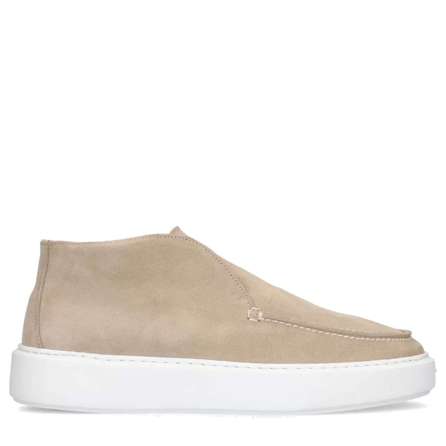 Mocassins Hauts En Daim - Beige<Sacha Clearance