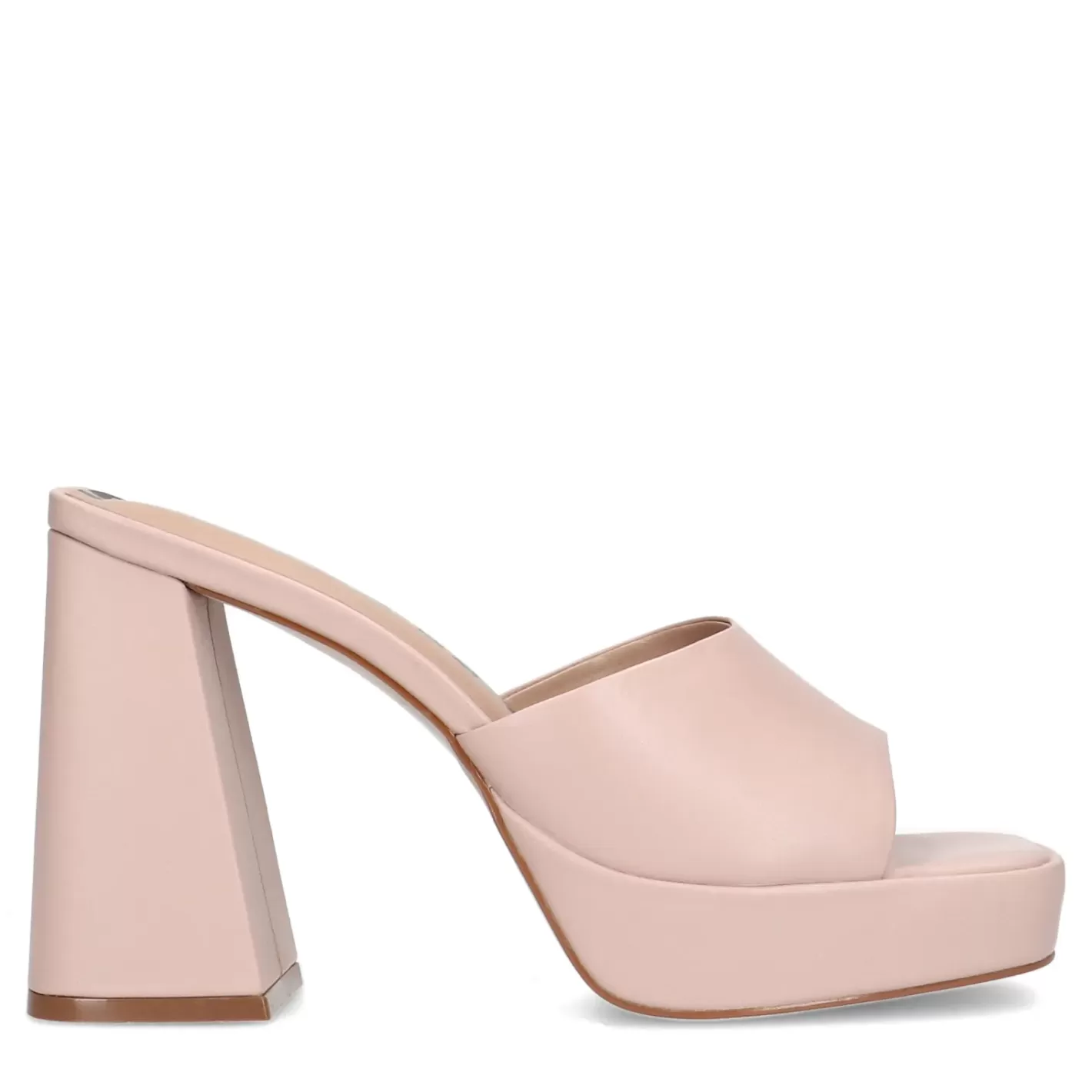 Mules A Talon Compense - Rose<Sacha Fashion