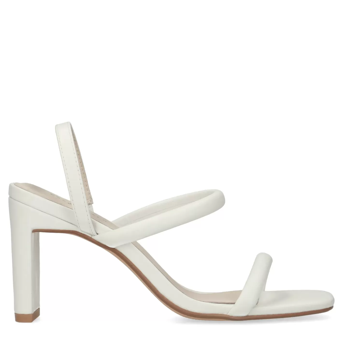 Mules A Talon Droit - Blanc<Sacha Shop