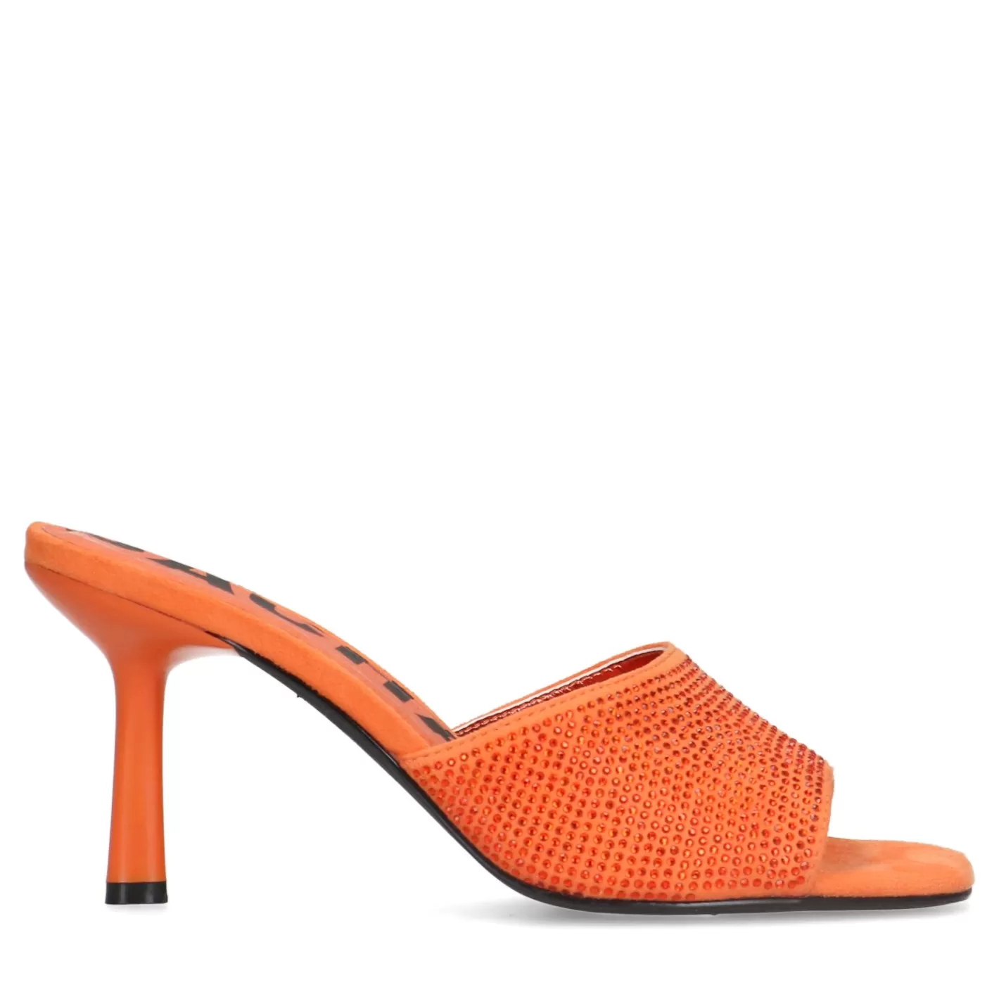 Mules Avec Strass - Orange<Sacha Online