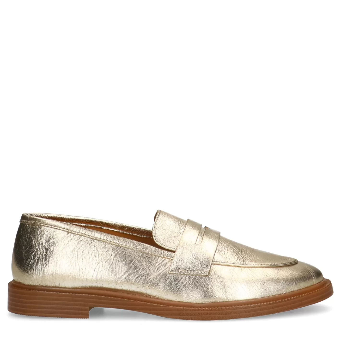 Penny Loafers En Cuir - Dore<Sacha Discount