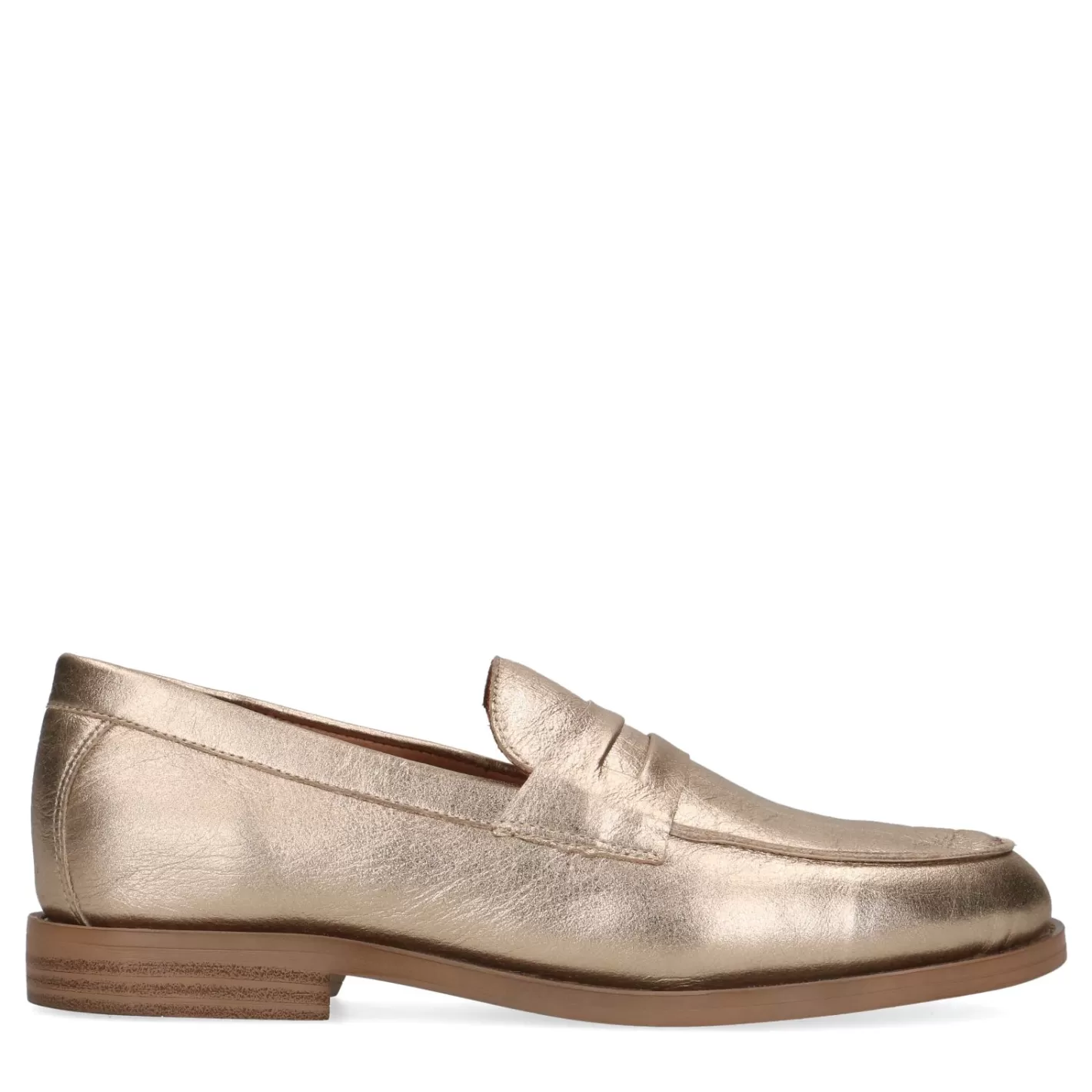 Penny Loafers En Cuir - Dore<Sacha New