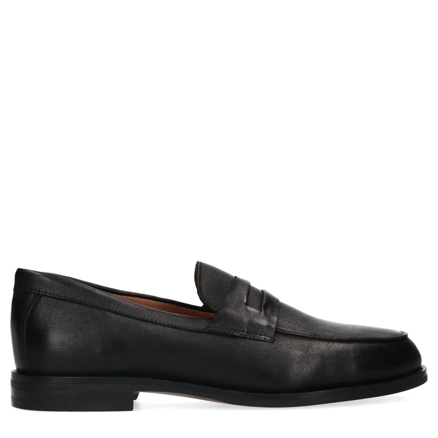 Penny Loafers En Cuir - Noir<Sacha Hot