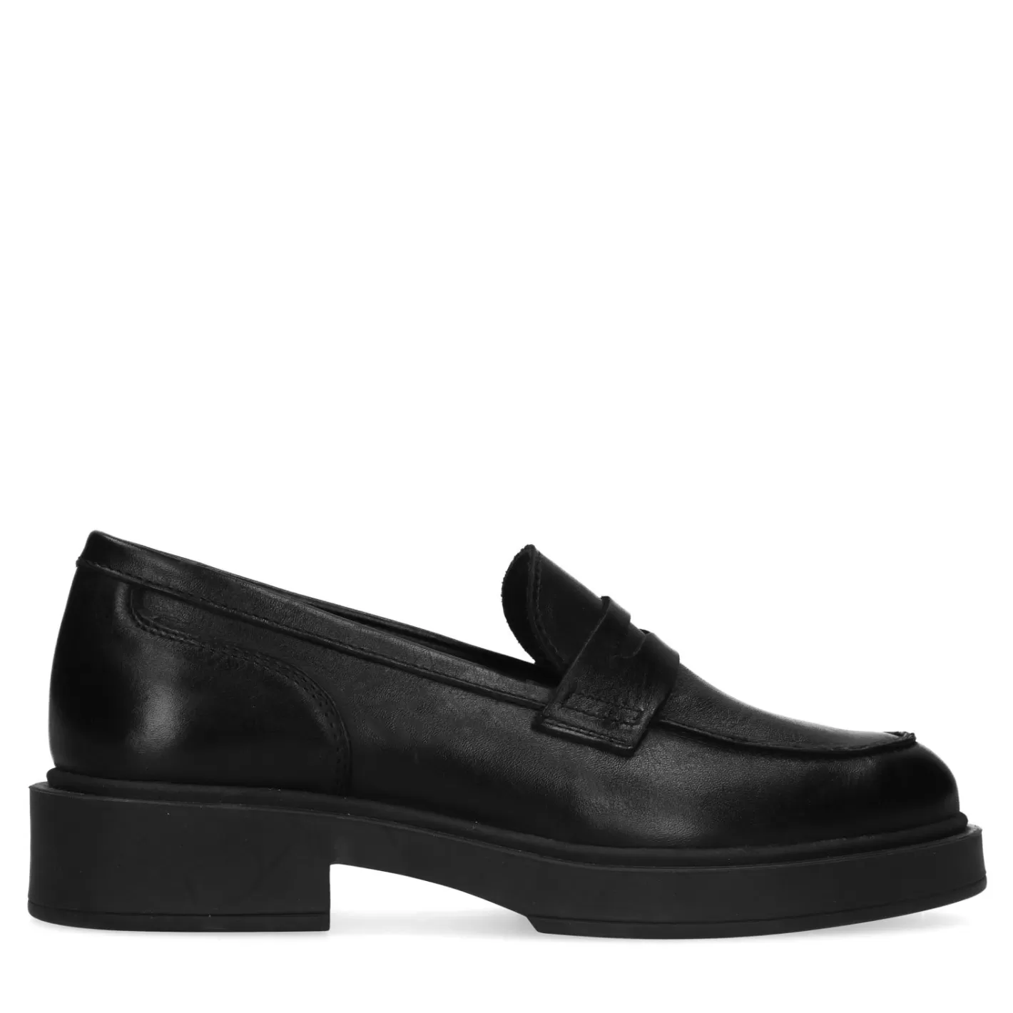 Penny Loafers En Cuir - Noir<Sacha Online