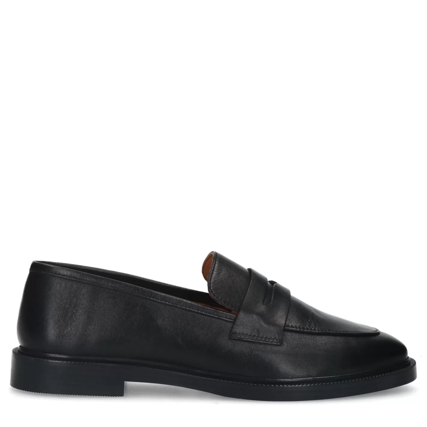 Penny Loafers En Cuir - Noir<Sacha Best