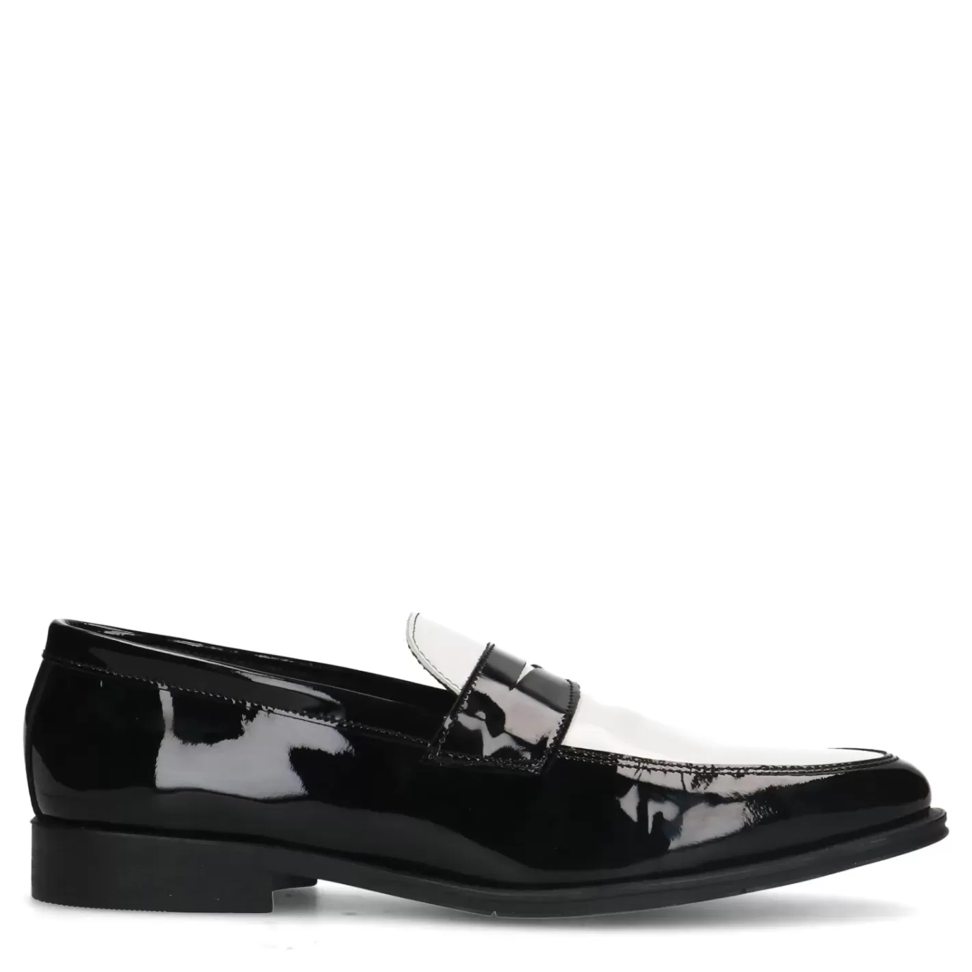 Penny Loafers En Cuir - Noir<Sacha Flash Sale