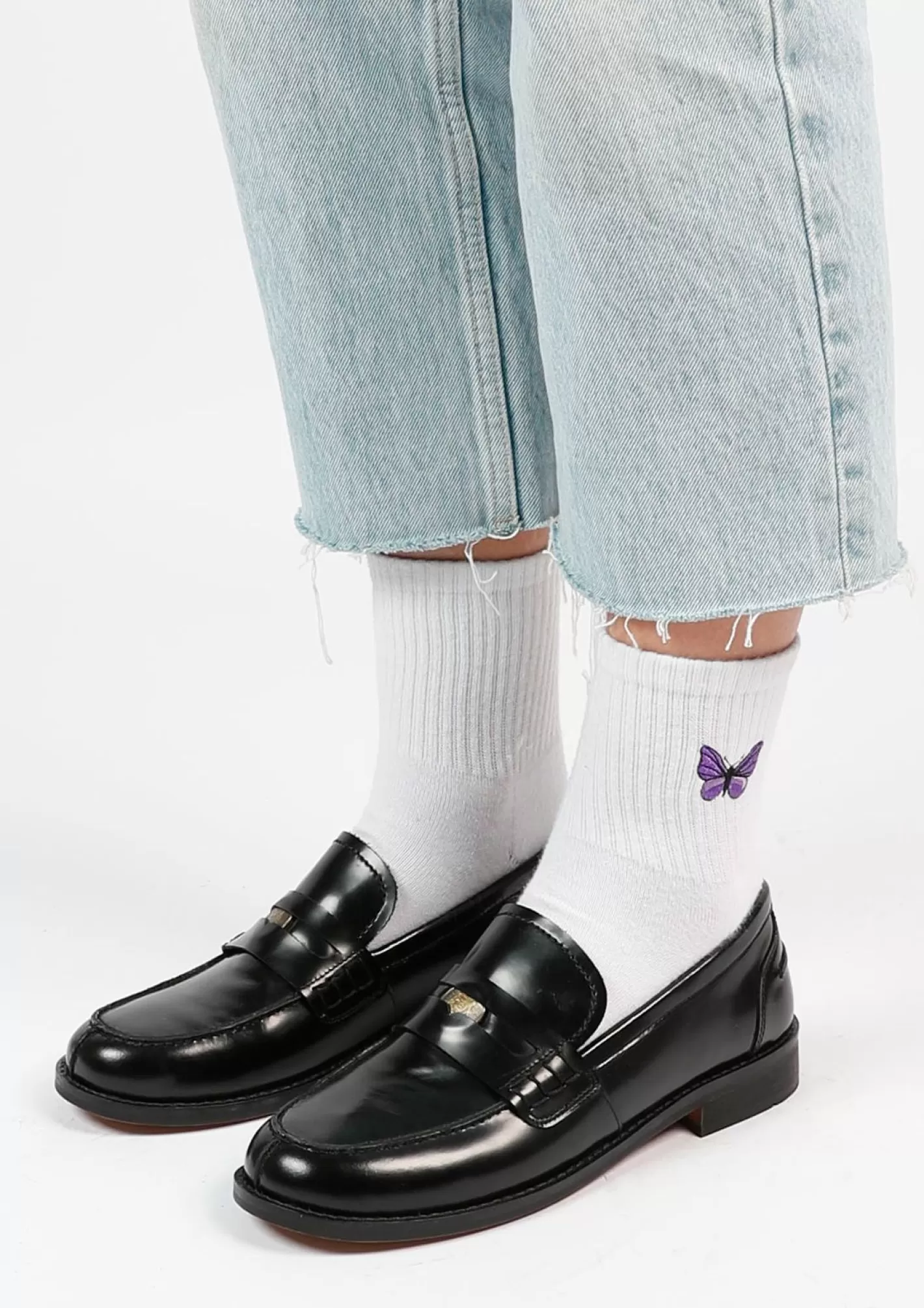 Penny Loafers En Cuir - Noir<Sacha Best