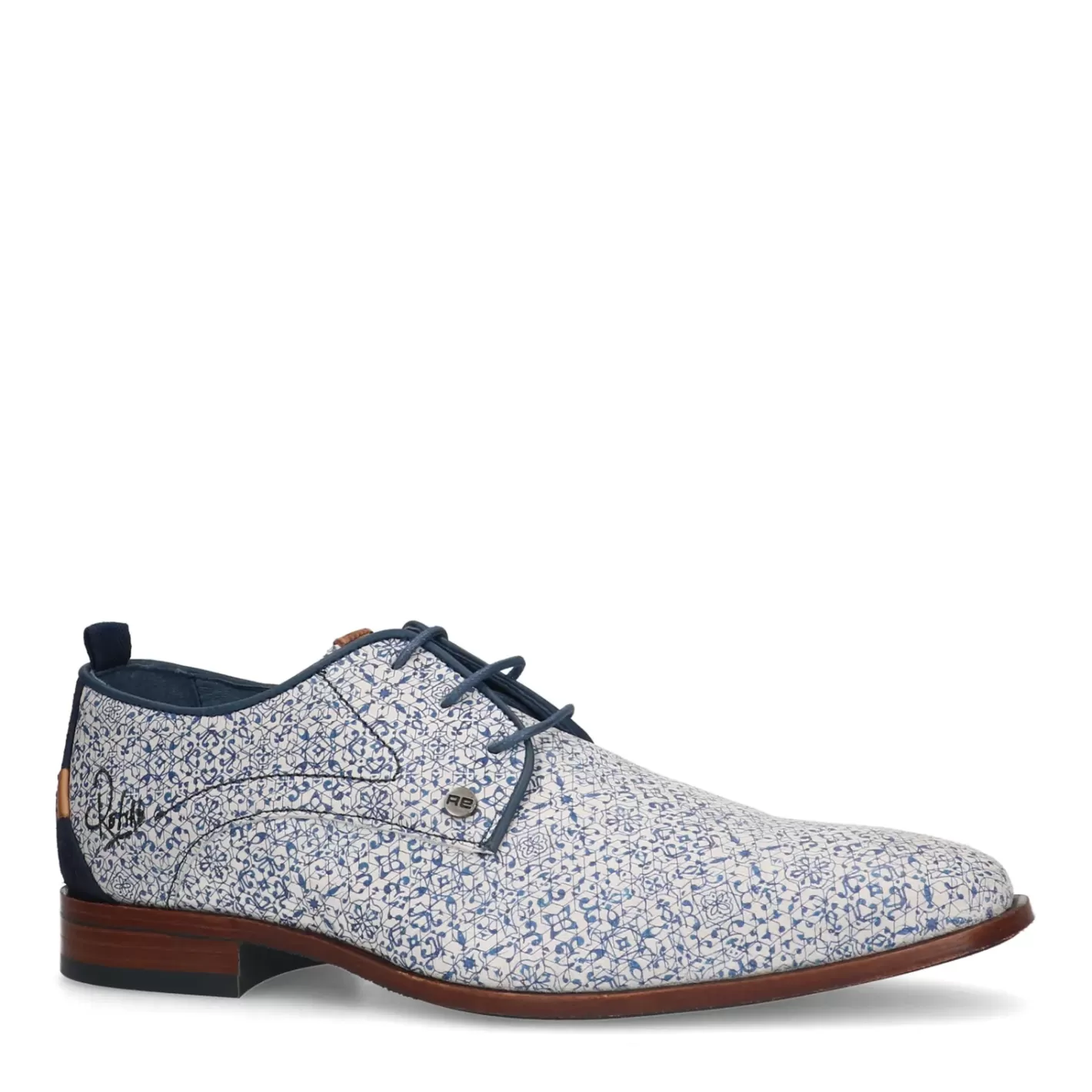 Rehab Greg Tyle Delft Chaussures À Lacets - Bleu<Sacha New