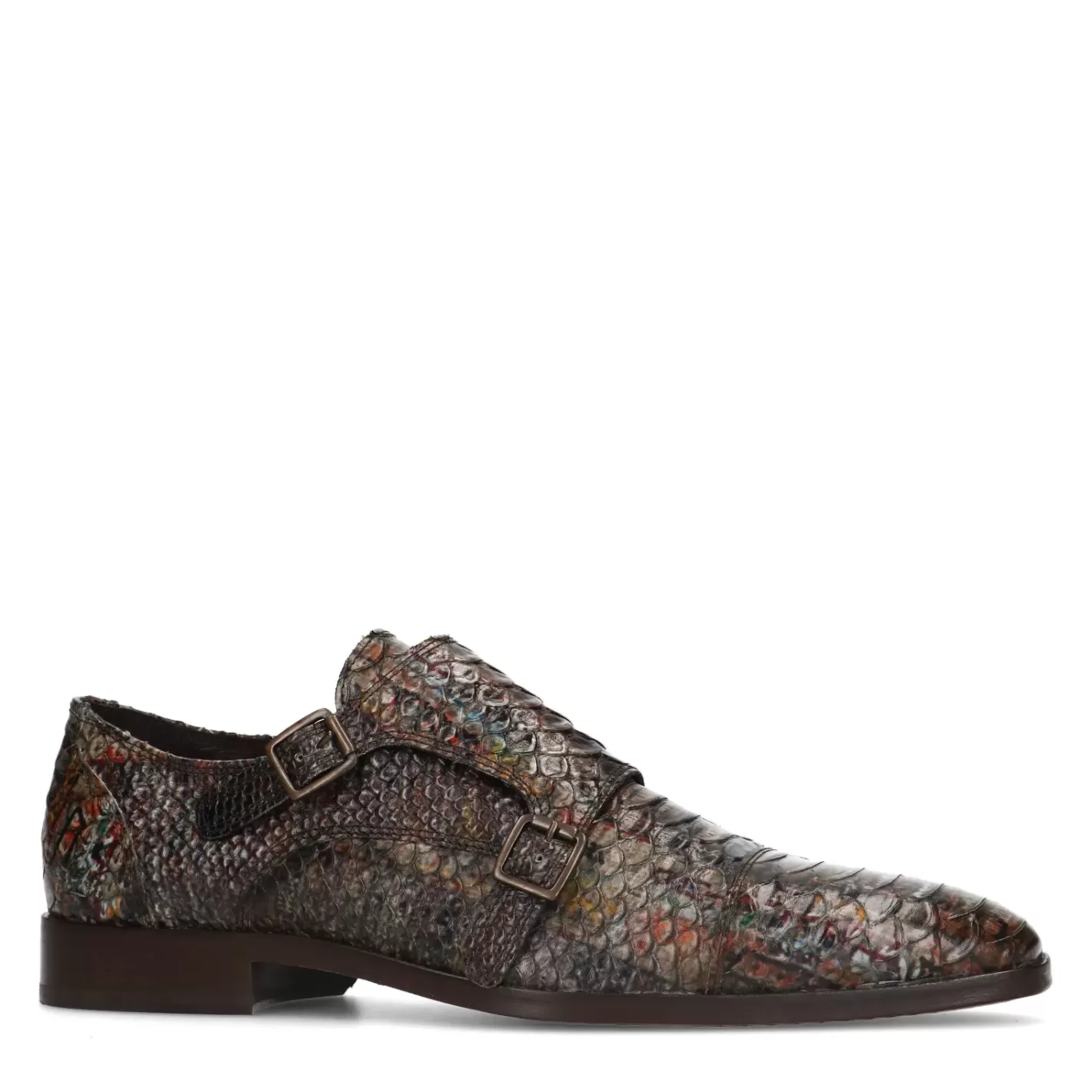 Rehab Phil Snake Chaussures À Boucles - Marron<Sacha Cheap