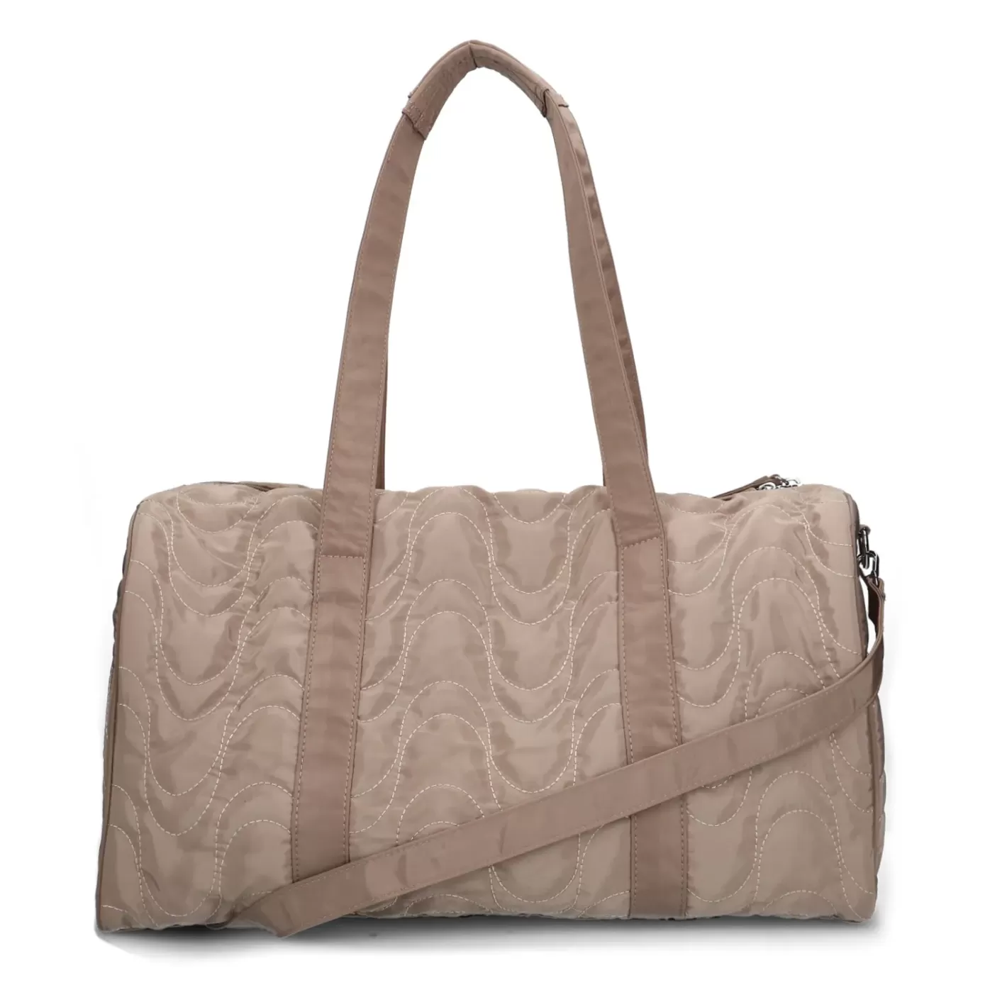 Sac A Main Avec Surpiqures - Taupe<Sacha Cheap