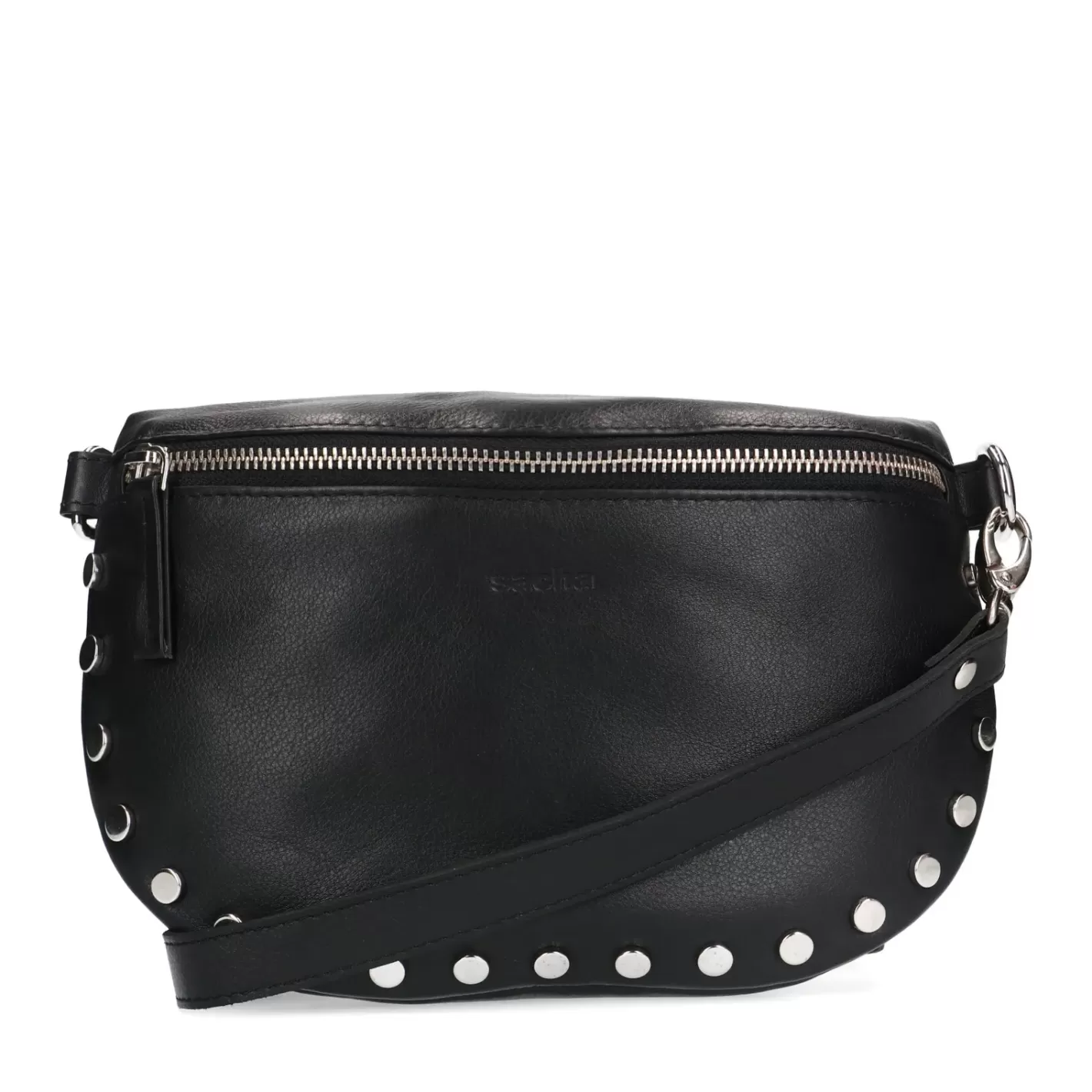 Sac Bandoulière Avec Clous - Noir<Sacha Clearance