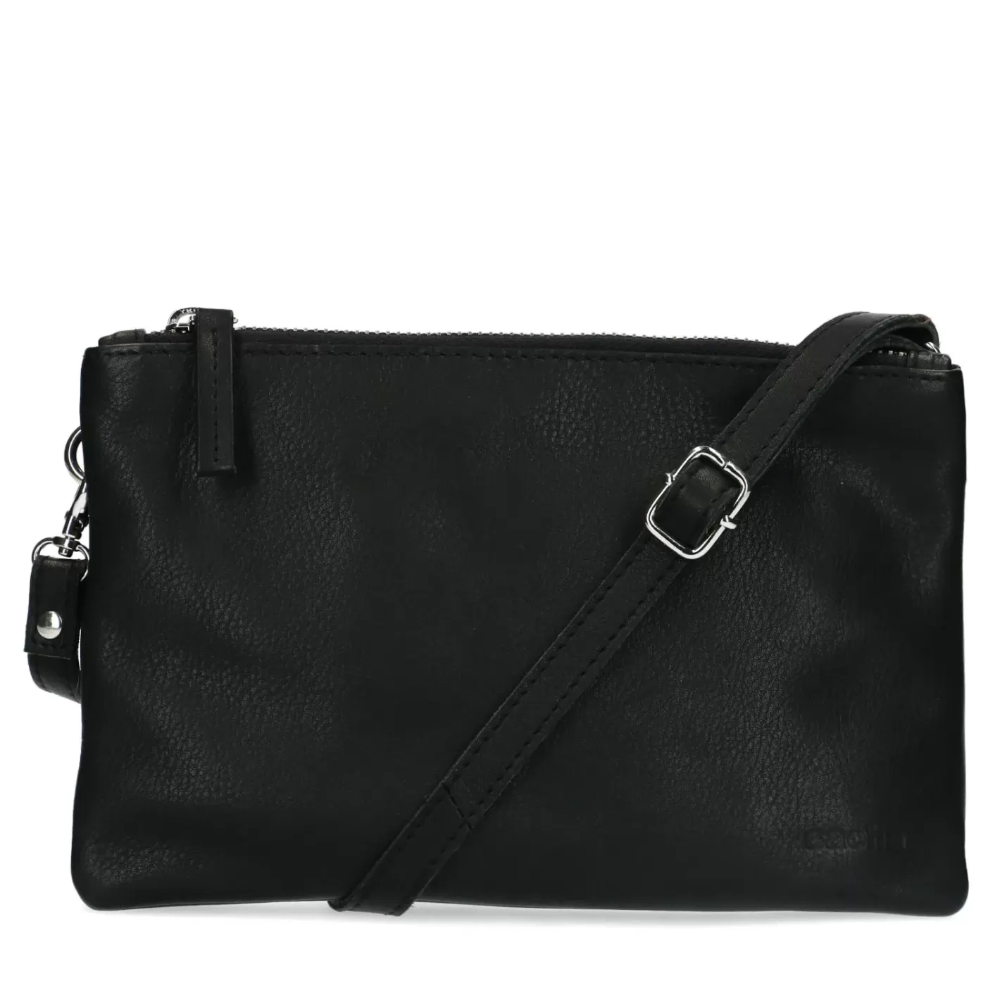 Sac Bandoulière En Cuir - Noir<Sacha Flash Sale