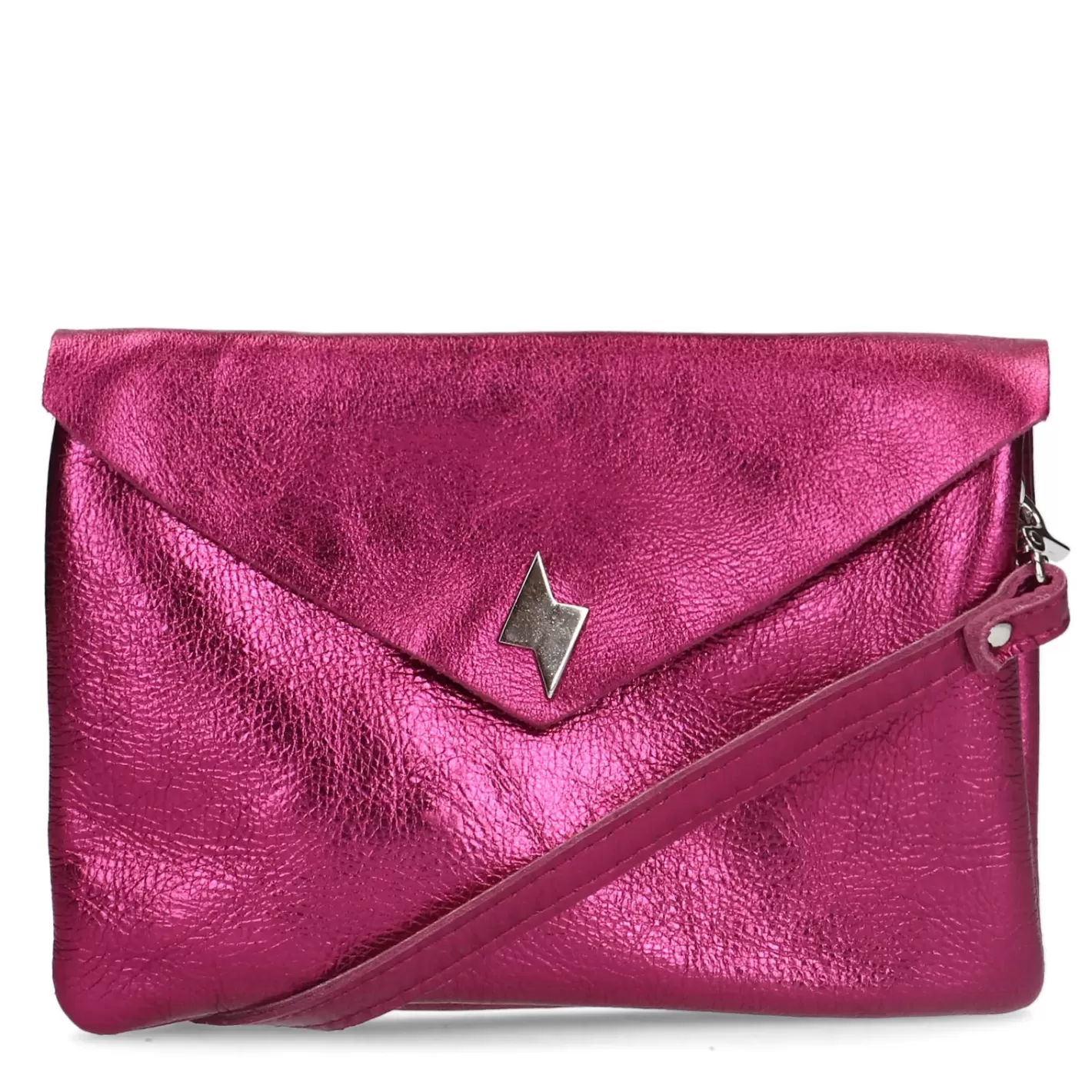 Sac Bandoulière Metallise - Rose<Sacha Best