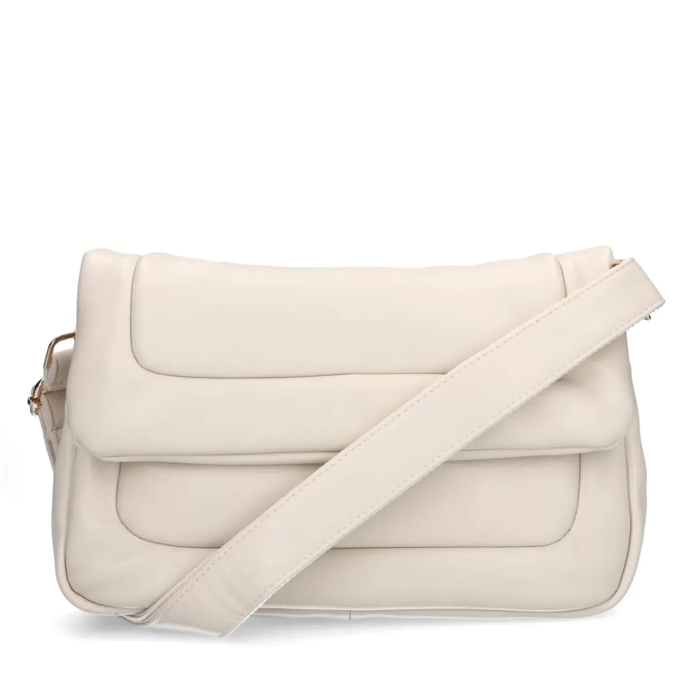 Sac Porte Epaule Matelasse - Beige<Sacha Sale