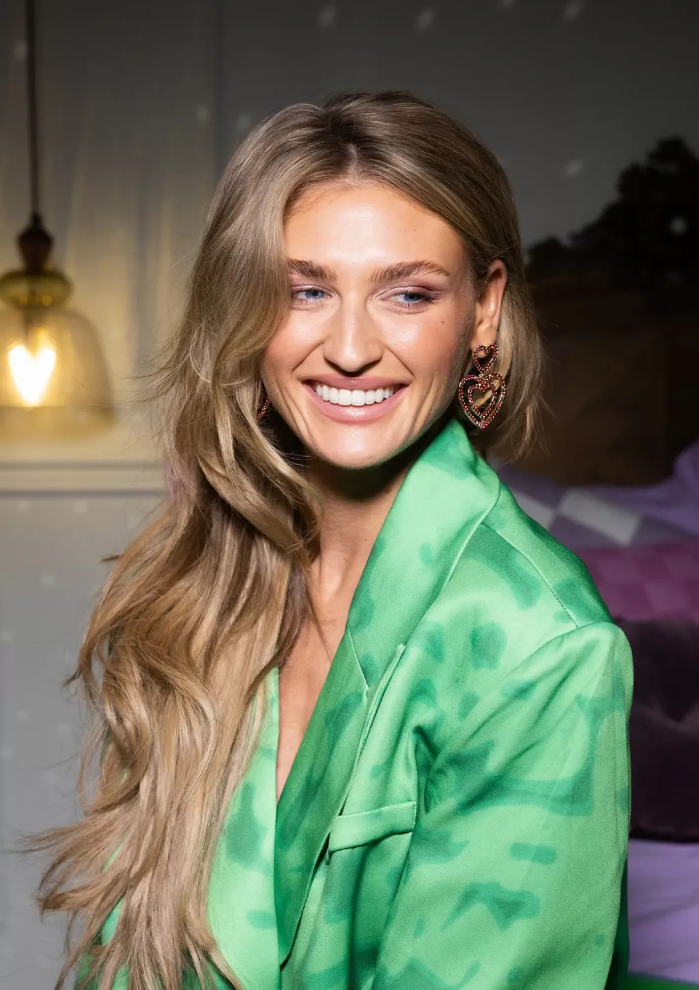 X Tessa Van Montfoort Boucles D'Oreille Trois Coeurs - Dore<Sacha Clearance