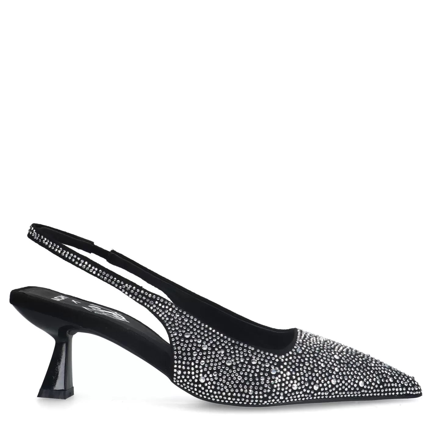 X Tessa Van Montfoort Escarpins Slingback Avec Strass - Noir<Sacha Flash Sale
