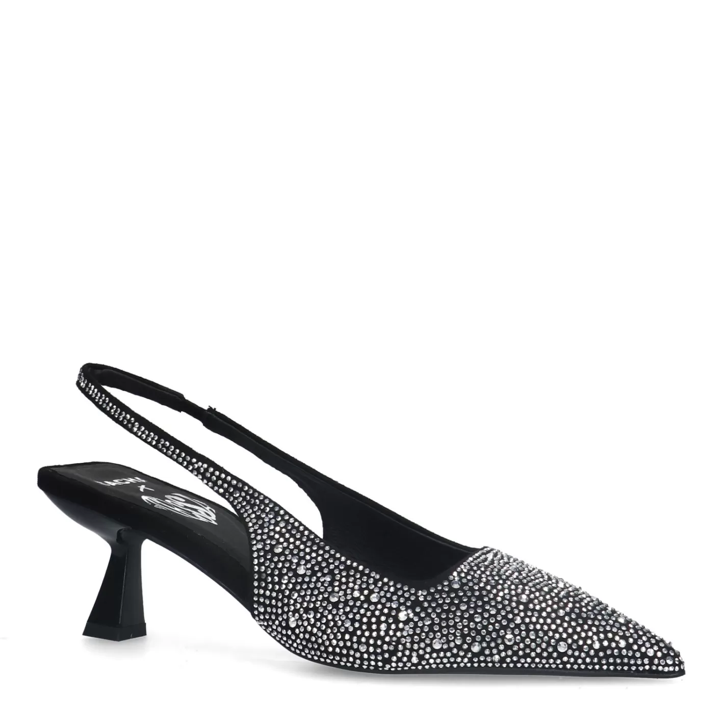 X Tessa Van Montfoort Escarpins Slingback Avec Strass - Noir<Sacha Flash Sale