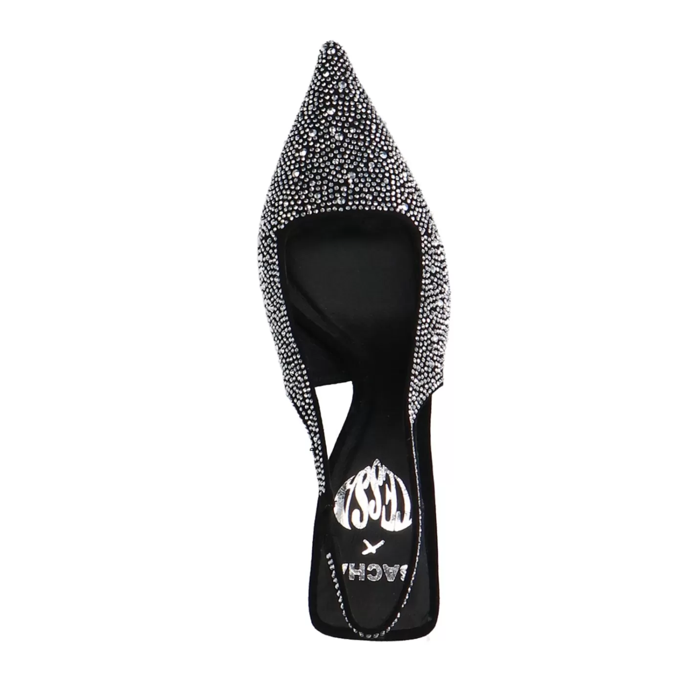 X Tessa Van Montfoort Escarpins Slingback Avec Strass - Noir<Sacha Flash Sale