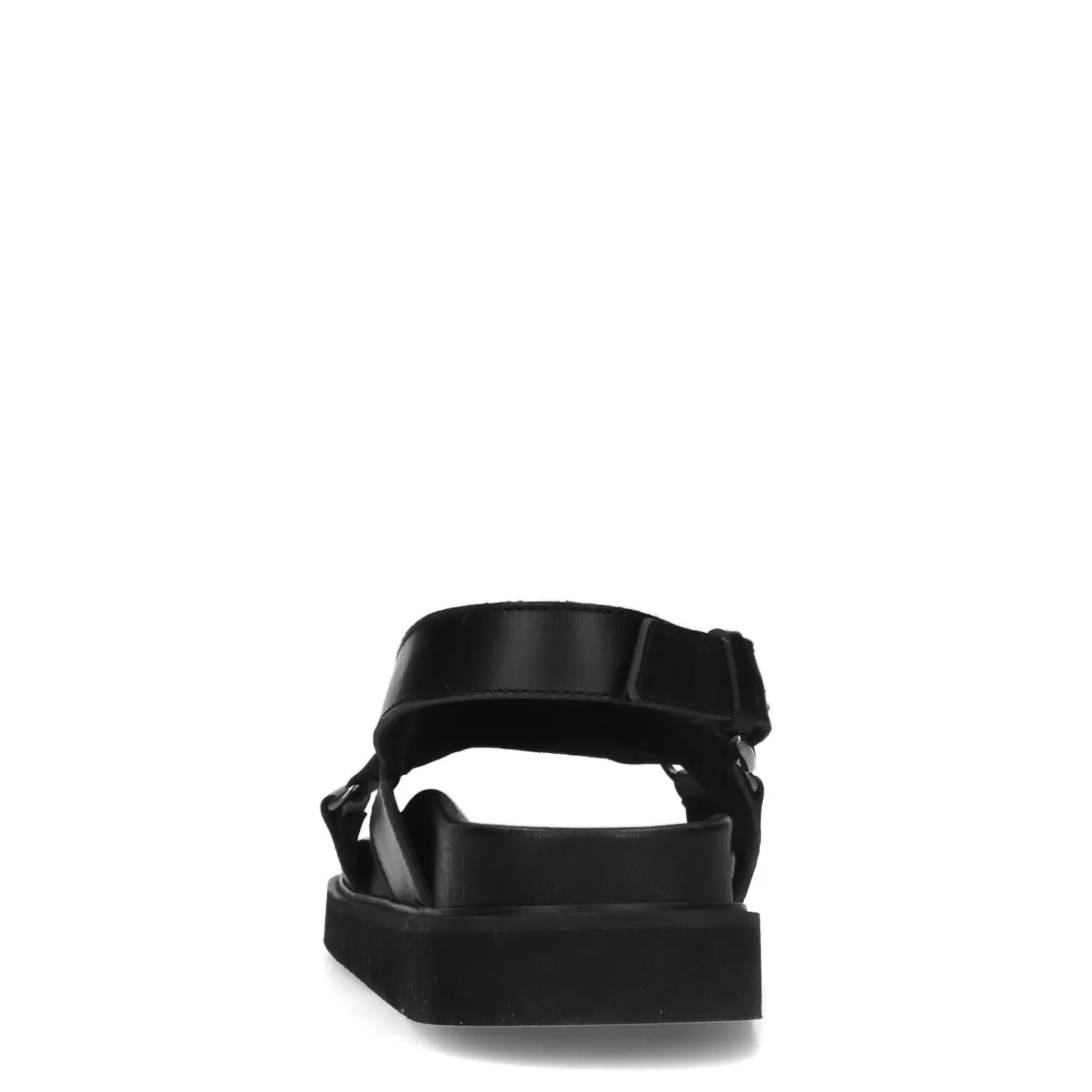 Sandales A Plateforme En Cuir A Brides Croisees - Noir<Sacha Online