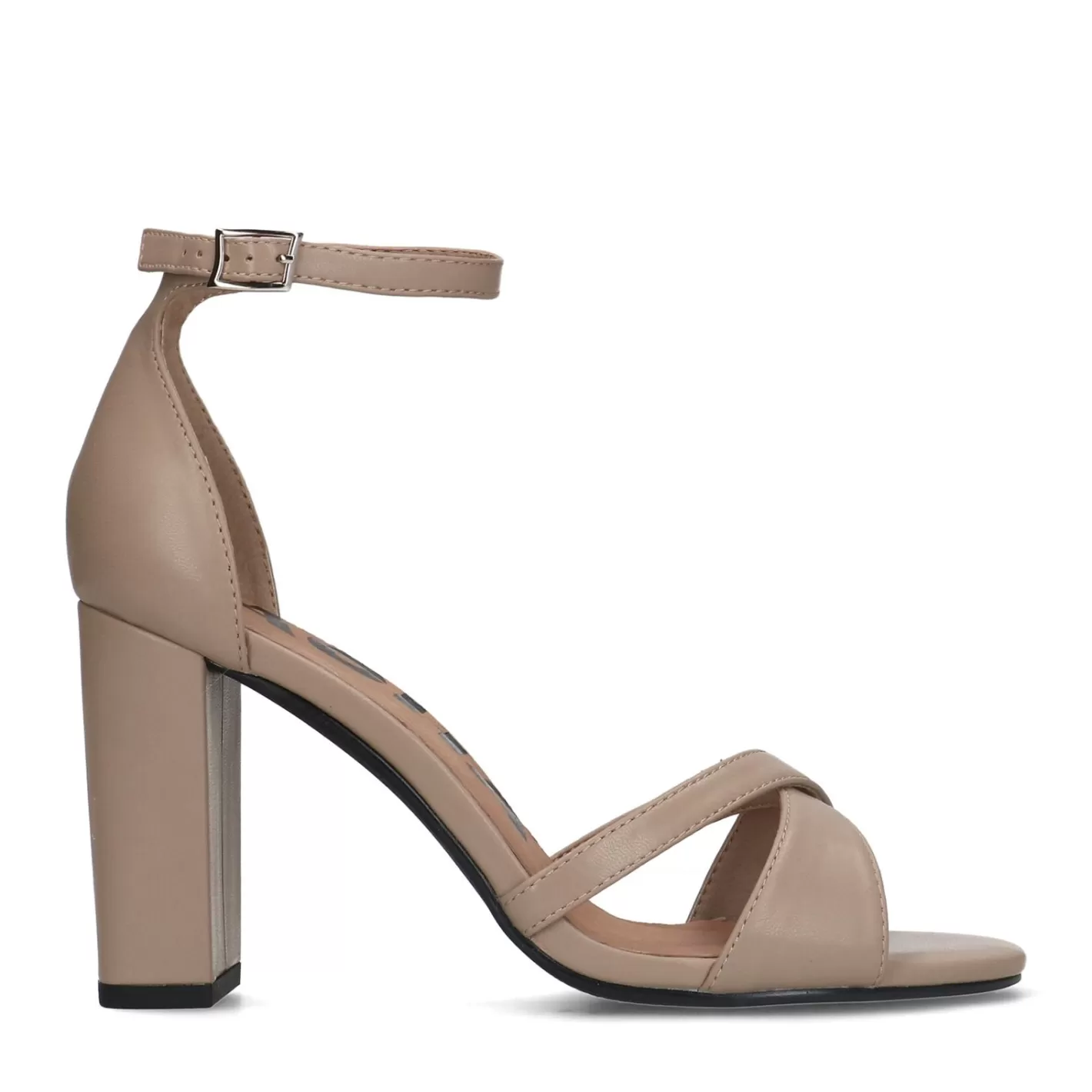 Sandales A Talon - Taupe<Sacha Fashion