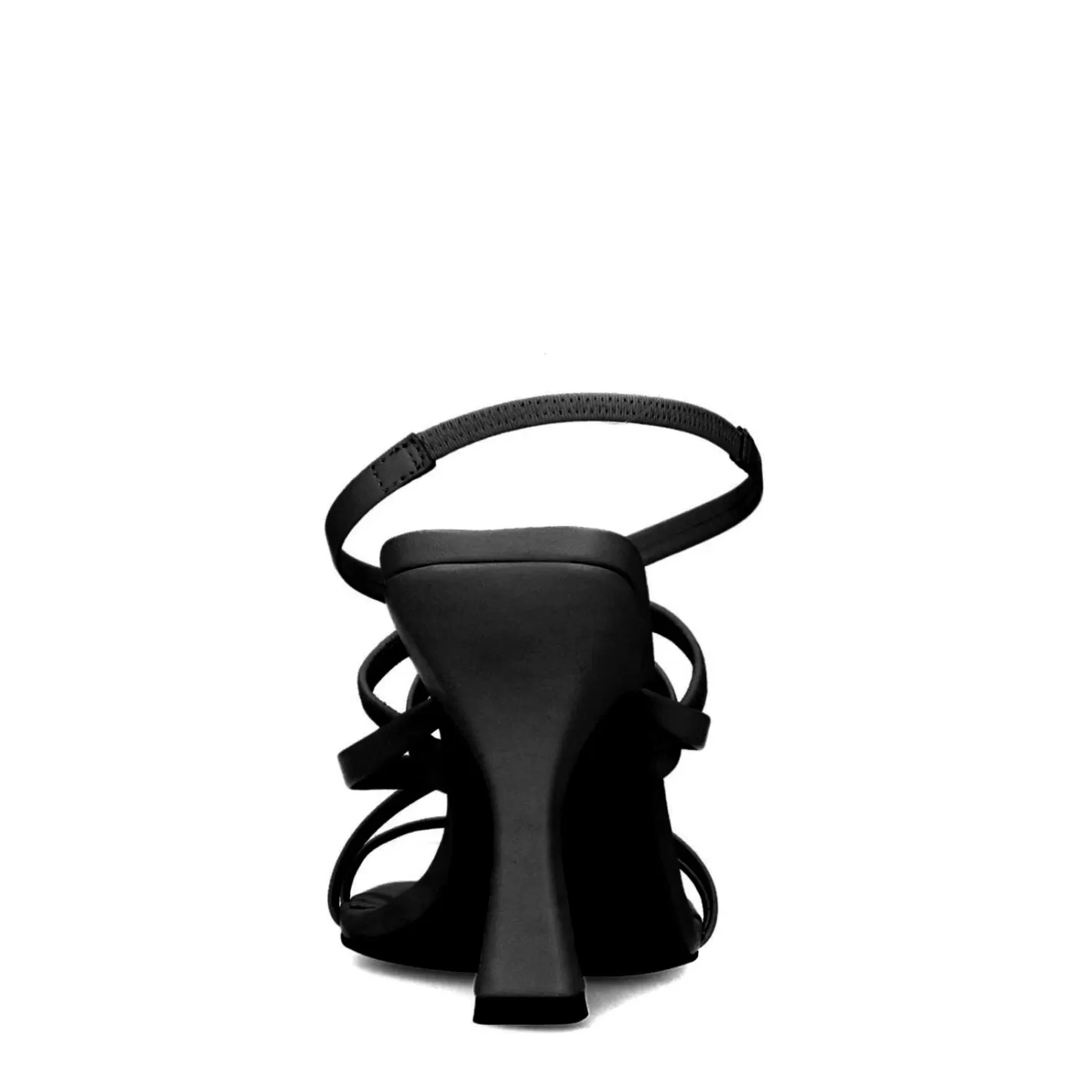 Sandales A Talon A Brides Et Au Bout Carre - Noir<Sacha Store