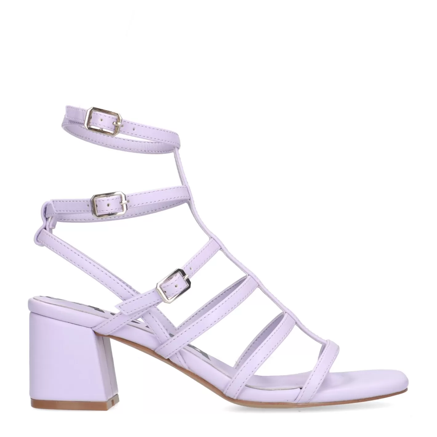 Sandales A Talon Avec Brides - Lilas<Sacha Fashion