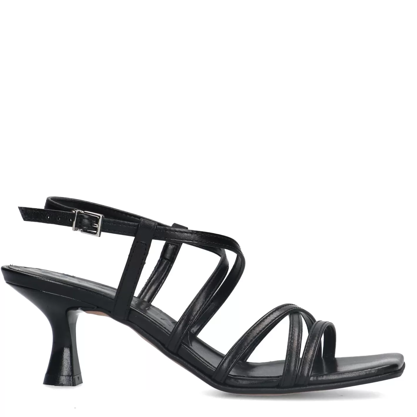 Sandales Avec Talon Entonnoir - Noir<Sacha Outlet