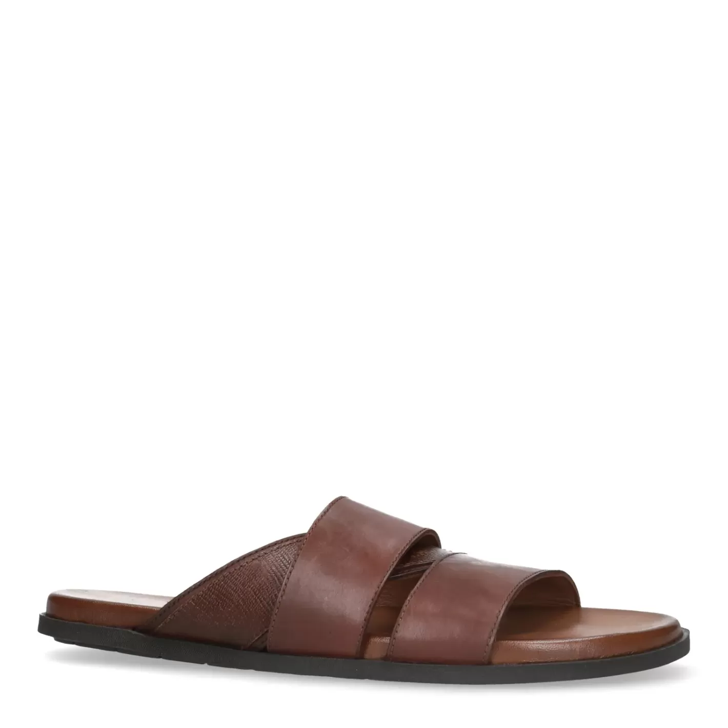 Sandales En Cuir - Marron<Sacha Sale