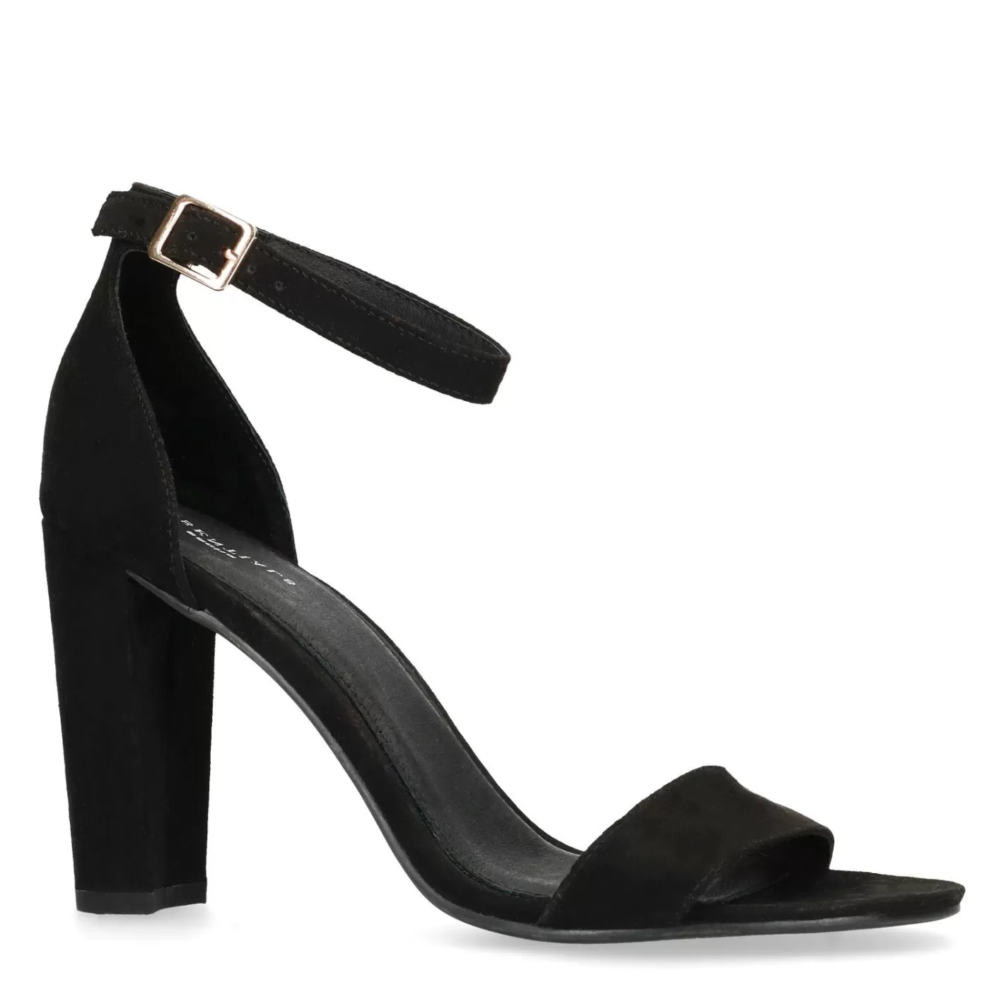 Sandales Synthetique Vernies A Talon - Noir<Sacha Shop