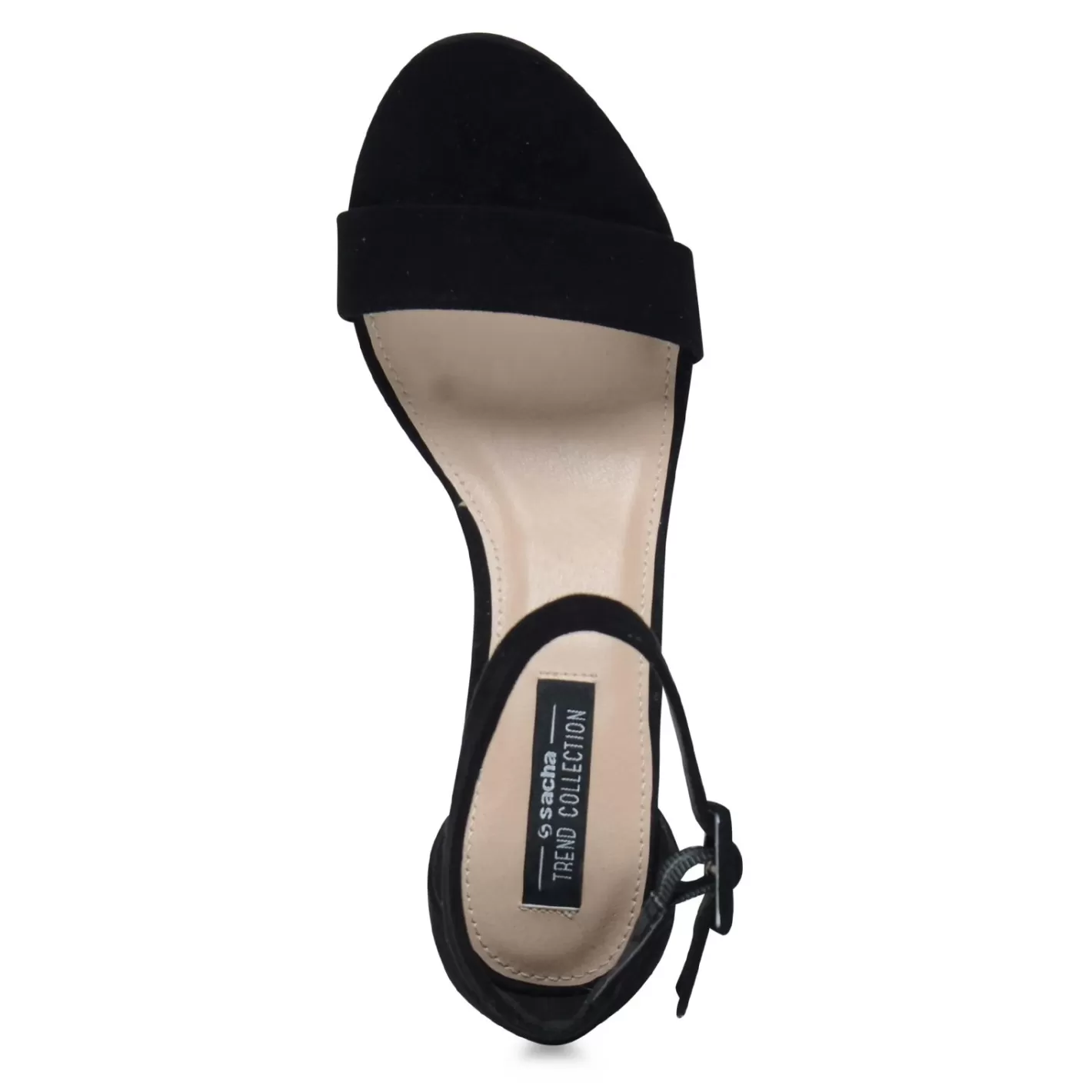 Sandales Textile Minimalistes - Noir<Sacha Sale