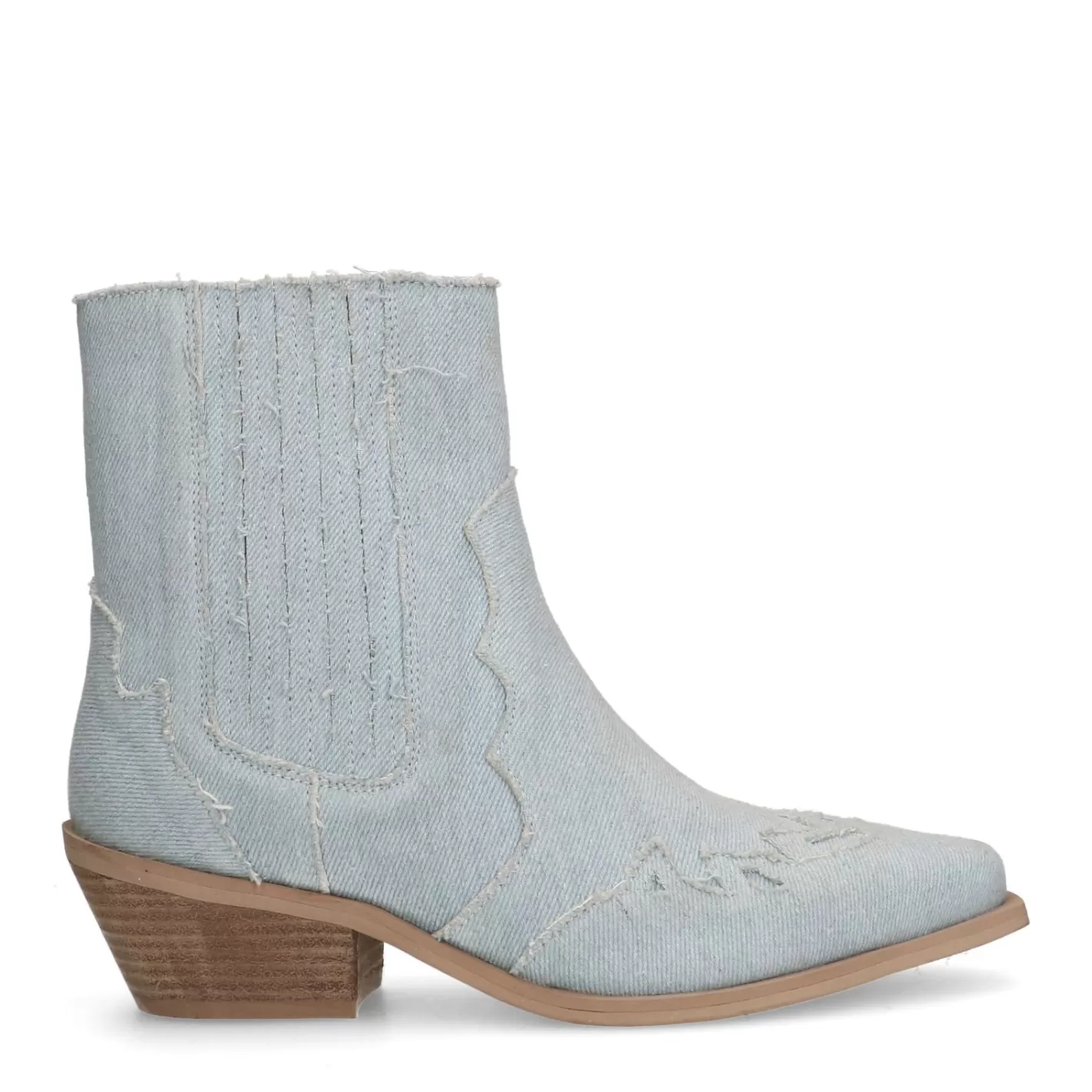 Santiags Denim - Bleu Clair<Sacha Cheap