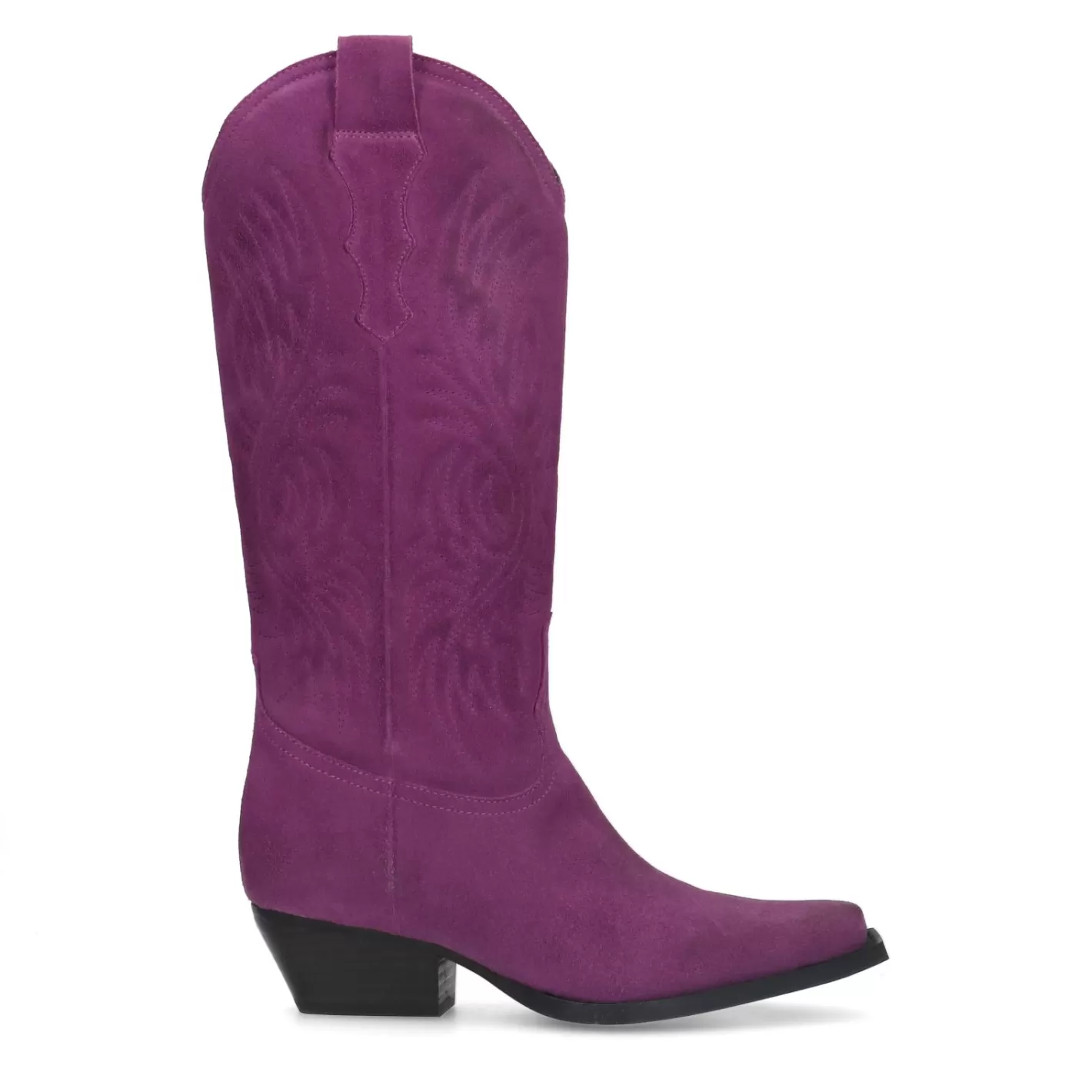 Santiags En Daim - Violet<Sacha New